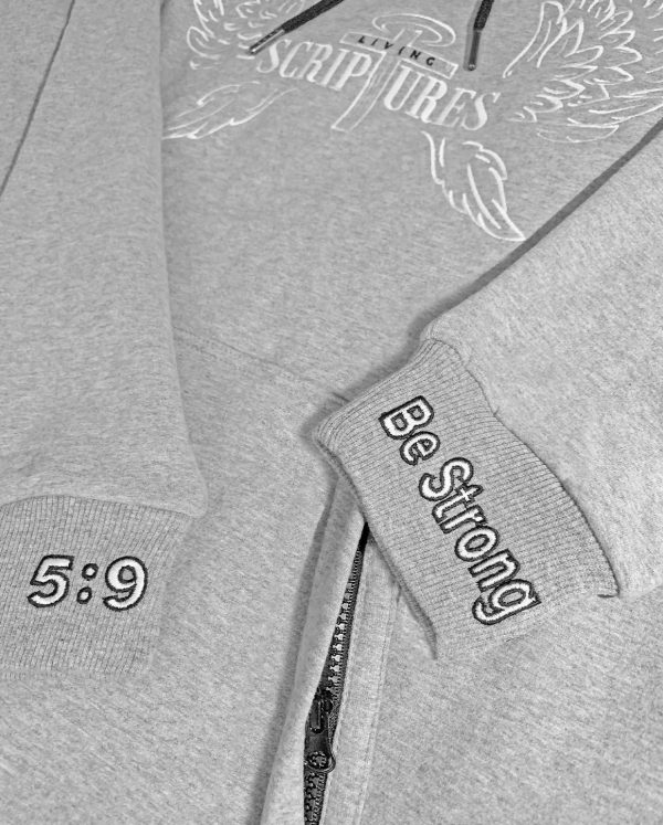 Be Strong In Your Faith - Men's "Slim Fit" Hoodie