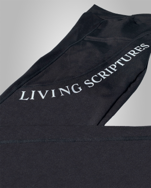 Women's LS Bleeding Words Deep Pocket Leggings