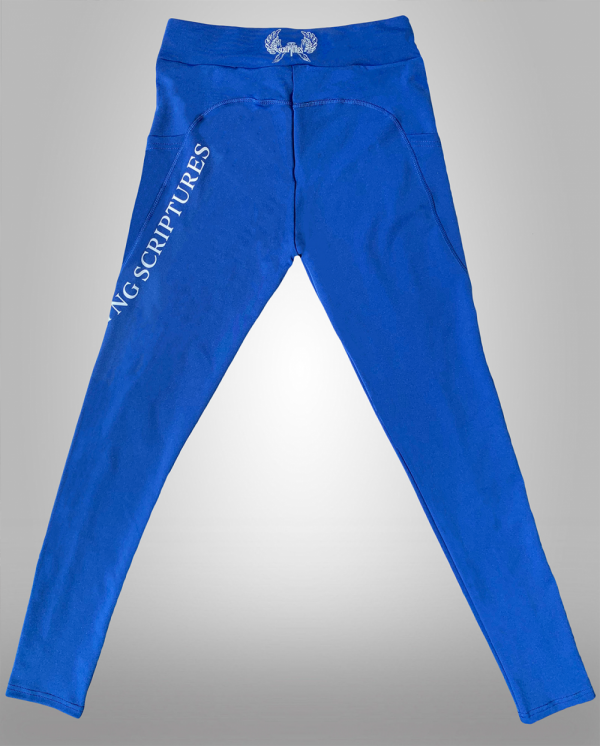 Women's LS Bleeding Words Deep Pocket Leggings