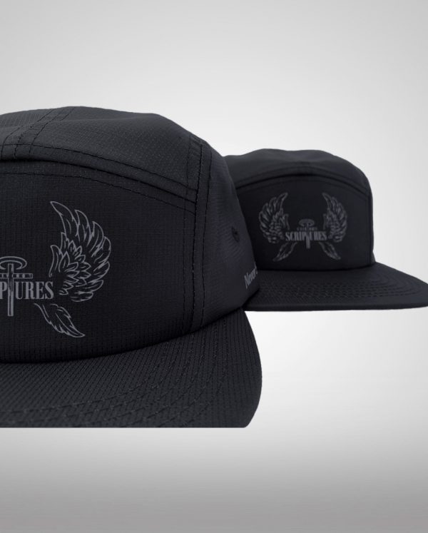 5-Panel "Never Stop Praying" Polyester Sublimated Hat