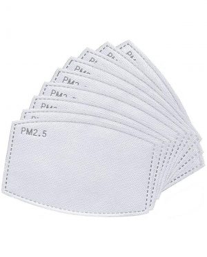 PM2.5 Activated Carbon Filters/Breathing Insert For Protective Mask (10pc)