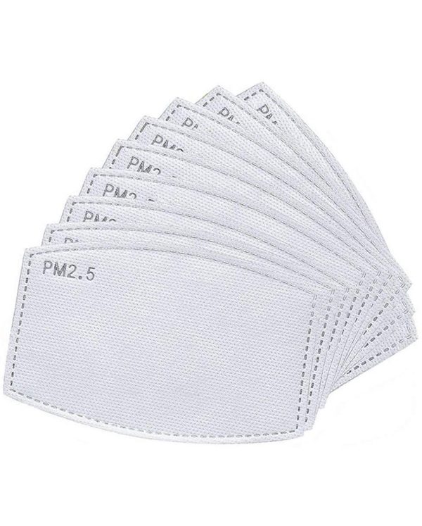 PM2.5 Activated Carbon Filters/Breathing Insert For Protective Mask (10pc)