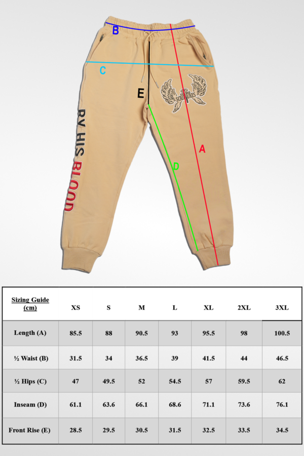 "By His Blood" Unisex Sweatpants