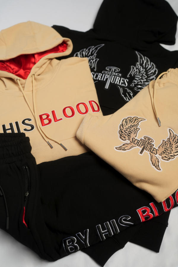 "By His Blood" Unisex Sweatpants